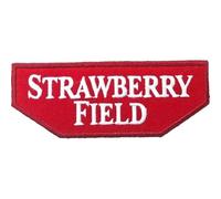 Road Sign - Rock Off officially licensed products Strawberry Field Road Sign Woven Patch Size One Size