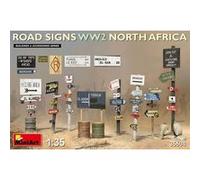 Road Signs Ww2 (n.africa) - 1:35e - Miniart G
