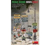 Road Signs Wwii Italy - 1:35e - Miniart G