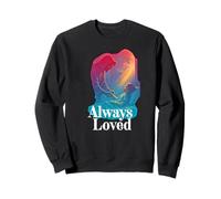 Road to Emmaüs Devotional Christian Art Jésus Comforts Sweatshirt