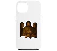 Road to Emmaüs Jésus Breaking Bread with Disciples Design Coque pour iPhone 13