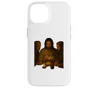 Road to Emmaüs Jésus Breaking Bread with Disciples Design Coque pour iPhone 14