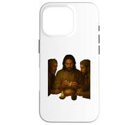 Road to Emmaüs Jésus Breaking Bread with Disciples Design Coque pour iPhone 16 Pro