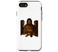 Road to Emmaüs Jésus Breaking Bread with Disciples Design Coque pour iPhone SE (2020) / 7/8