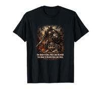 Road to Hell, C'est comme si Le Paradis ressemblait à Un Enfer. Entraînement en Salle de Sport T-Shirt