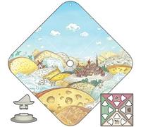 Road to Infamy, Fromage - Deluxe Lazy Susan - Extension Neutre linguistique - Le Jeu de connaisseurs au Fromage pour 1 à 4 Joueurs à partir de 14 Ans, Un Jeu de stratégie avec 40 Minutes de Temps de