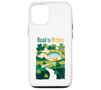 Road to Rich Ireland Irish St. Patrick's Day Men & Women Coque pour iPhone 12/12 Pro