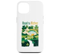 Road to Rich Ireland Irish St. Patrick's Day Men & Women Coque pour iPhone 13