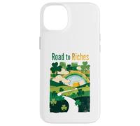 Road to Rich Ireland Irish St. Patrick's Day Men & Women Coque pour iPhone 14 Plus