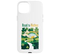 Road to Rich Ireland Irish St. Patrick's Day Men & Women Coque pour iPhone 15 Plus