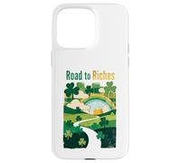 Road to Rich Ireland Irish St. Patrick's Day Men & Women Coque pour iPhone 15 Pro Max