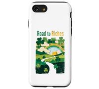 Road to Rich Ireland Irish St. Patrick's Day Men & Women Coque pour iPhone SE (2020) / 7/8
