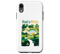Road to Rich Ireland Irish St. Patrick's Day Men & Women Coque pour iPhone XR
