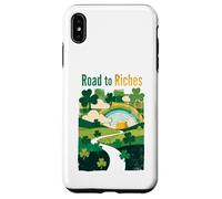 Road to Rich Ireland Irish St. Patrick's Day Men & Women Coque pour iPhone XS Max