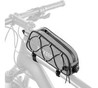 Road-To-Sky 0.7l Mtb Bike Frame Pannier Front Reflective Waterproof Pannier Top Tube Bag Modern Road Bike Bmx Polyester Pu Eva White Orange Green Grey Black.[C152]