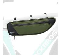 Road-To-Sky 2l Mtb Bike Frame Pannier Bag Gravel Reflective Waterproof Pannier Modern Road Bike Bmx Polyester Eva Locking System Patented White Orange Green Grey Black.[C177]