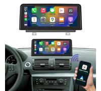 Road Top 10,25" Écran CarPlay pour BMW Série 1 E81/E82/E87/E88 CCC | 2004-2008 Année, HD Linux Écran Autoradio, CarPlay sans fil, Android Auto, MirrorLink, et intégration d'origine (OEM)