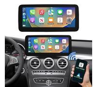 Road Top 12,3" Écran CarPlay pour Mercedes Benz C GLC V Class W205 W447 | 2015-2018 Année avec NTG5.0 système, HD Ultra-Fin Autoradio Écran Linux, CarPlay sans fil, Android Auto, Mirrorlink