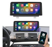 Road Top Autoradio 10,25 Pouces Car Radio Carplay écran Touchscreen pour BMW 1 Série E81/E82/E87/E88 année 2008-2012 avec CIC système, pour Apple Carplay/Android Auto/Mirrorlink/Navigation