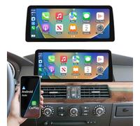 Road Top Autoradio 12,3 Pouces Ultra-Fin Carplay écran Touchscreen pour BMW 5 Série E60 E61 2003-2008 année avec CCC système, Car Radio pour Apple Carplay/Android Auto/Mirrorlink/Navigation