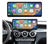 Road Top CarPlay Autoradio,12.3 Pouces Écran Tactile de Voiture pour Mercedes Benz C GLC V Klasse W205 mit NTG 5.0 2015-2018 année, Autoradio avec Cadre étroit Pouces Carplay/Android Auto/Mirrorlink