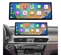 Road Top CarPlay Autoradio,12.3 Pouces Ultra-Fin Écran Tactile de Voiture pour BMW X1 série F48 2016-2019 année avec Evo Système, Car Radio Touchscreen pour CarPlay/Android Auto/Mirrorlink