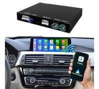 Road Top Interface CarPlay Retrofit pour BMW avec NBT système | 1 2 3 5 7 X1 X2 X3 X4 X5 X6 Série (2012-2016) , sans Fil Carplay Décodeur de kit avec sans Fil Android Auto, MirrorLink