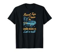 Road Trip Crew Laguna Beach, Californie : Lets Roll Matching T-Shirt