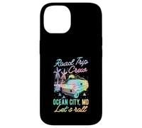 Road Trip Crew Ocean City Maryland Lets Roll Matching Group Coque pour iPhone 14