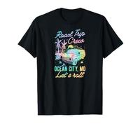 Road Trip Crew Ocean City Maryland Lets Roll Matching Group T-Shirt