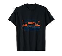 Road Trip Expert en Voitures Anciennes et Voyages d'aventure T-Shirt, Homme, Noir, 3XL