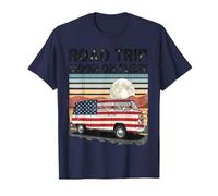 Road Trip Moon on Fleek Aventure en Van rétro T-Shirt