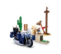 Road Trip Moto (78 pièces) [M38-B0717F] Kit de Jeu avec Blocs de Serrage City, avec Figurine de Jeu, Vie Urbaine colorée Sluban SL07161