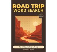 Road Trip Word Search for Adults, Seniors & Teens: 55 Easy to Read Road Trip-Themed Word Search Puzzles for Miles of Relaxation & Fun | Great for Holidays, Vacations, & Free Time