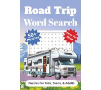Road Trip Word Search Puzzle Book: Word Searches with Easy to Read print for Road Trips, Brain Breaks, and having fun with your long road trips. It ... going on vacation, Holidays, and free times.