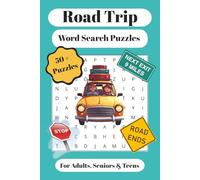 Road Trip Word Search Puzzles: Word Searches with Easy to Read Print | About Road Trips, Family Vacations and more. | 6x9, 110 pages, 50 plus puzzles ... Family Road Trip, Vacations, and Free Time.