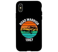 Road Warrior 1967 American Muscle Car Lover Car Guy Mechanic Coque pour iPhone X/XS