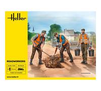 Road Workersmaquette Figurine Road Workers |heller|82754| 1:24 Maquette Char Pro