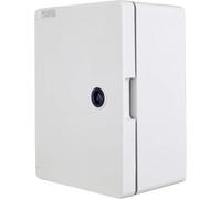 RoadEu - Boîtier électrique étanche IP65 - 180x240x120mm avec porte verrouillable et plaque de montage - Coffret de distribution mural pour installations extérieures