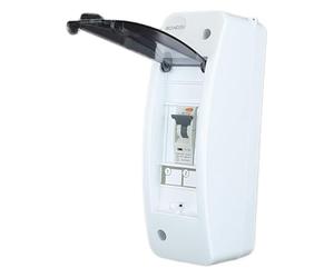 RoadEu - Coffret de chantier, Tableau Electrique, Disjoncteur avec disjoncteur différentiel - 16A B type A - dans un module. Boîte à fusibles 230V - Distributeur de courant 230V - Boîte à Disjoncteurs