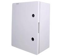 RoadEu - Coffret de Distribution Mural IP65 600x400x200mm - Boîtier électrique étanche avec Serrure, Presse-étoupes, Rail DIN et Plaque de Montage - pour installations Techniques & extérieures