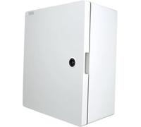 RoadEu - Coffret électrique IP65 350x300x165mm - Boîtier étanche avec Porte verrouillable et Plaque de Montage - Coffret Mural Vide pour extérieur et Industrie