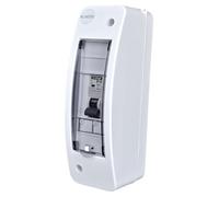 RoadEu Disjoncteur de protection, distributeur de courant B16A 1P 230 V - Disjoncteur de puissance, boîte à fusibles, distributeur en saillie