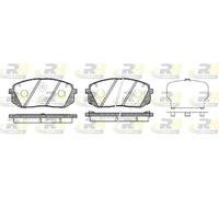 Roadhouse 21302,22 Jeu de Plaquettes de Frein