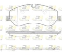 Roadhouse 21520,02 Jeu de Plaquettes de Frein