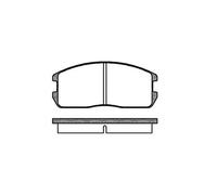 Roadhouse 2175,00 Jeu de Plaquettes de Frein