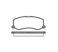 Roadhouse 2410,00 Jeu de Plaquettes de Frein