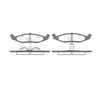 Roadhouse 2477,00 Jeu de Plaquettes de Frein