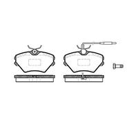 Roadhouse 2485.02 Jeu de Plaquettes de Frein