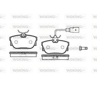 Roadhouse 2767,01 Jeu de Plaquettes de Frein